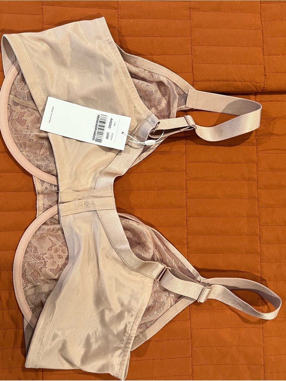 Natori Blush Lace & Satin Underwire Bra